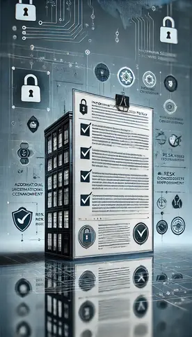 Image from Information Security Policy page of the Q.V. LLC's website