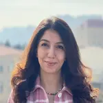 Photo of Goncha Mammadzada, the Senior Consultant of Q.V. LLC